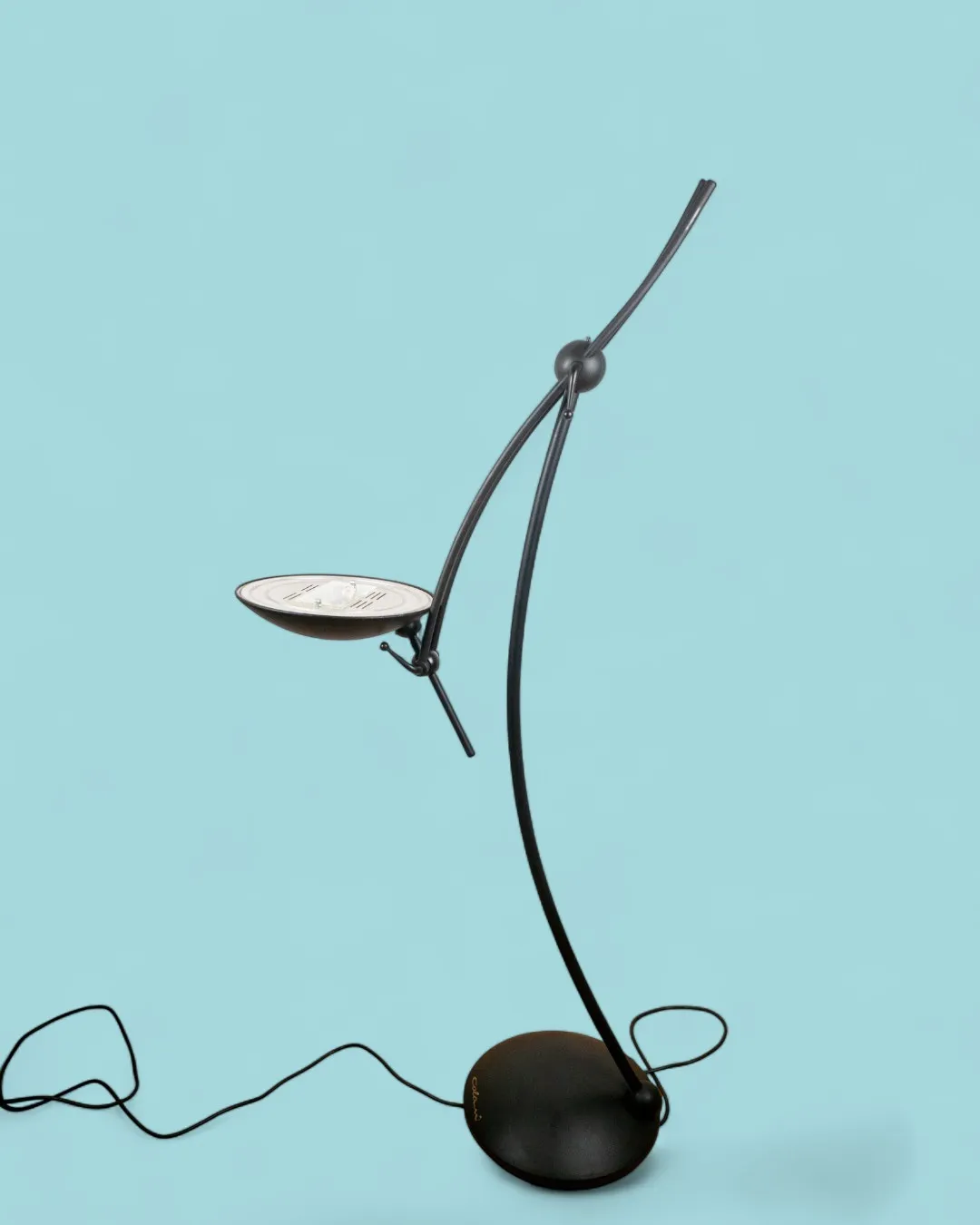 Lampa podłogowa Wofi, Luigi Colani | Space age, lata 70.
